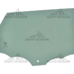 LH REAR DOOR GLASS GREY (1 HOLE) SEKURIT